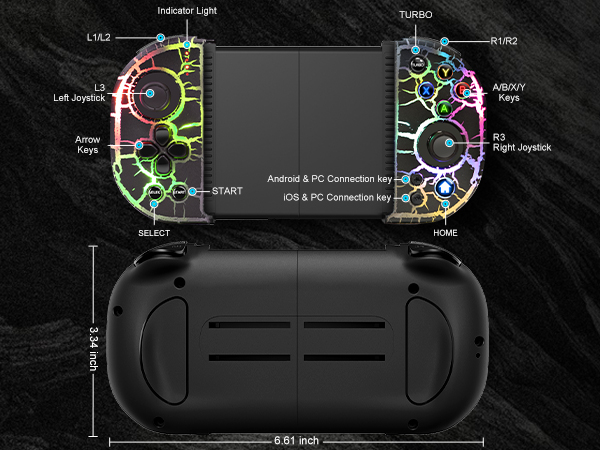 mobile gaming controller