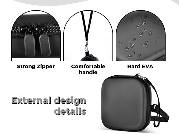 Portable cd player storage case