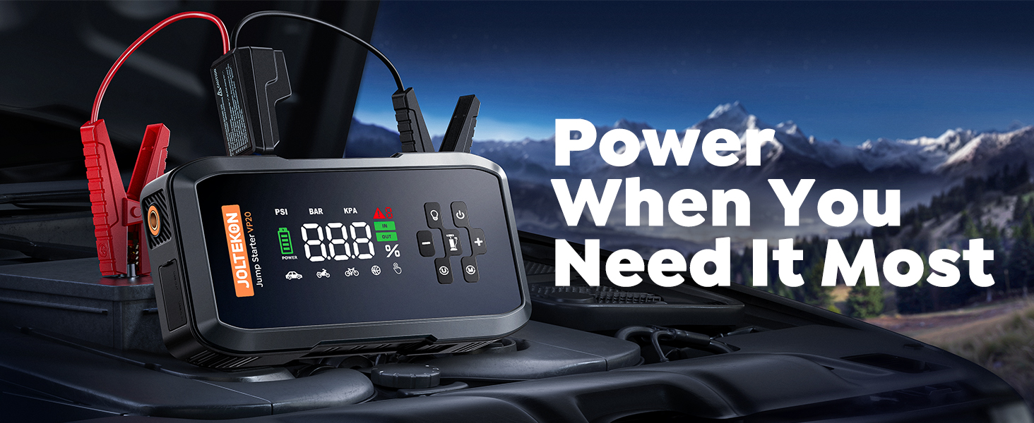 JOLTEKON VP20 battery jumper starter portable