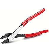KATA 9.5" Wire Crimper/Cutter Tool, Electrician's Terminal Crimping/Cutting Pliers for 10-22 AWG ...