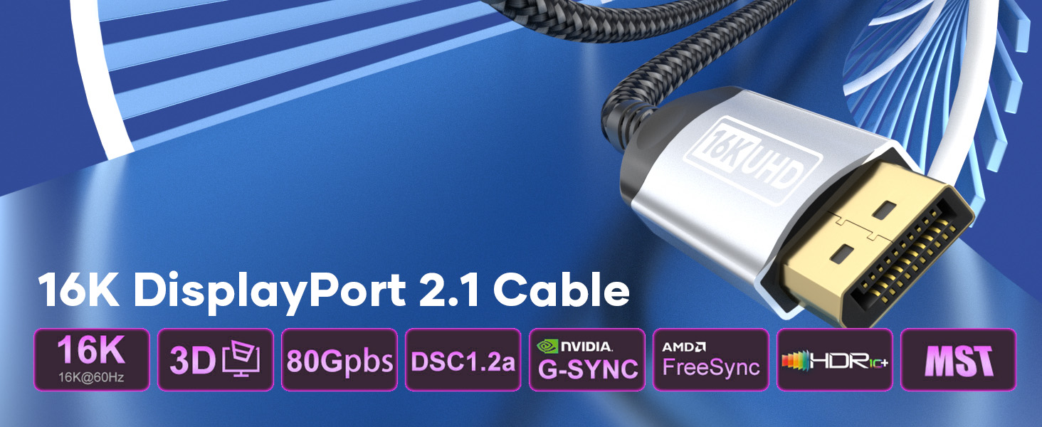  DisplayPort Cable