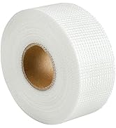 QILIMA Self-Adhesive Fiberglass Drywall Joint Mesh Tape, Fiber Mesh Crack Patch Wall Repair Fabri...
