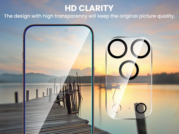 Maxdara for iPhone 18 Pro Max Back Screen Protector &amp;amp; Front Screen Protector Camera Protector