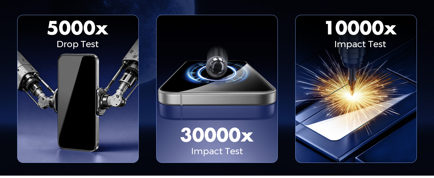 UNBREAKcable iPhone 16 Pro Screen Protector Tempered Glass