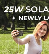 25W SOLAR CHARGER