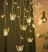 butterfly curtain lights