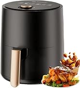 Air Fryer Compact Airfryer for Quick &amp; Easy Meals in Minutes, Features Hi-Fry Technology for Extr...
