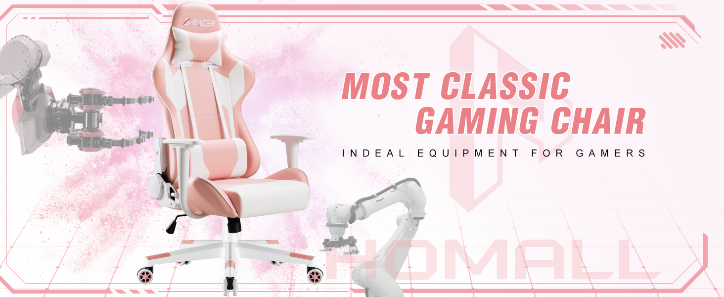 pink gaming chair