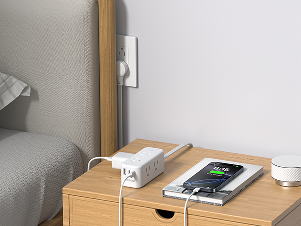 thin flat extension cord