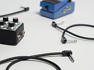 black patch cables