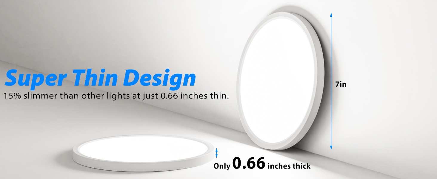 ultra-thin ceiling light