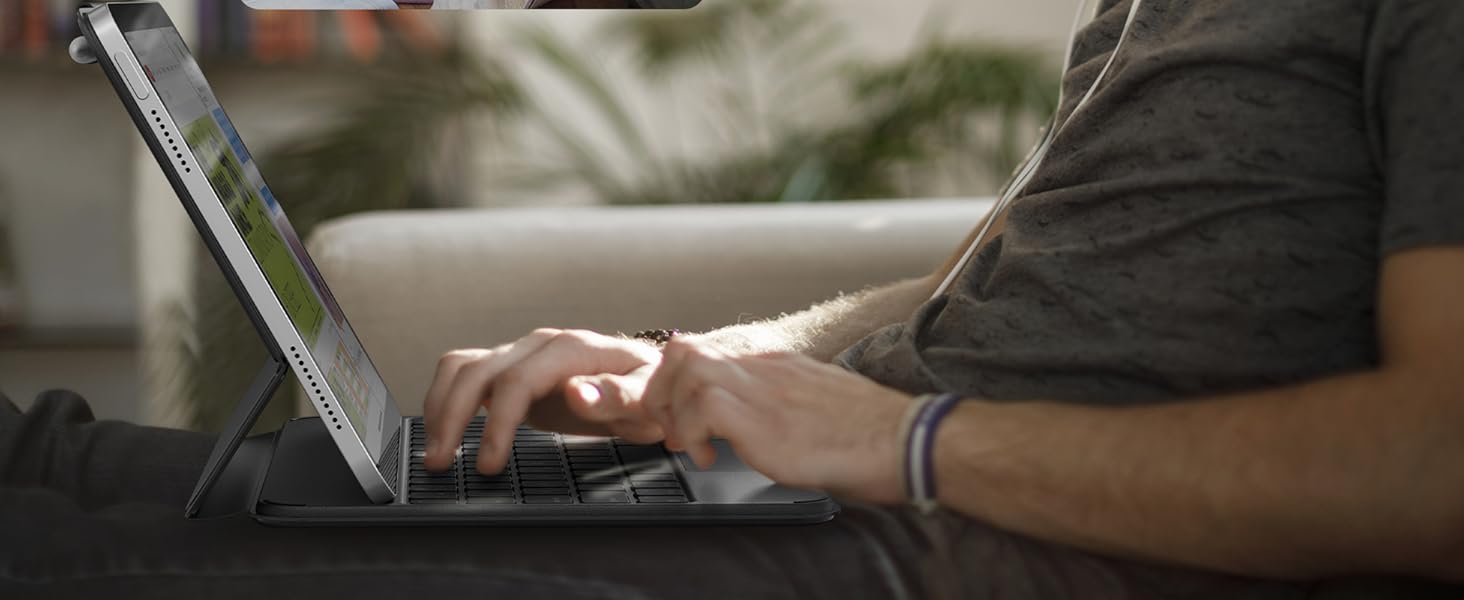 Dexnor for iPad 11th (A16)/ 10th Generation Case with Keyboard