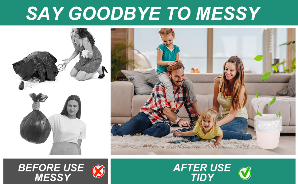 garbage bag clear trash bags small trash bags bathroom 5 gallon trash bag mini trash bags 