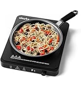 olayks Portable Induction Cooktop, Countertop Burner Hot Plate 1500W With Sensor Touch, Electric ...