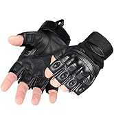 WTACTFUL Tactical Fingerless Gloves for Motorbike Motorcycle Cycling Climbing Hiking Hunting Gloves