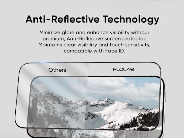 FLOLAB NanoArmour ONETIME PRO for iPhone 17 Pro Max Screen Protector