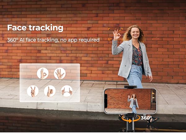 auto tracking tripod for iphone