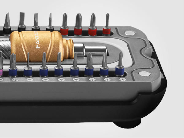 COMPACT SIZE &amp; COLOR-CODED SYSTEM 
