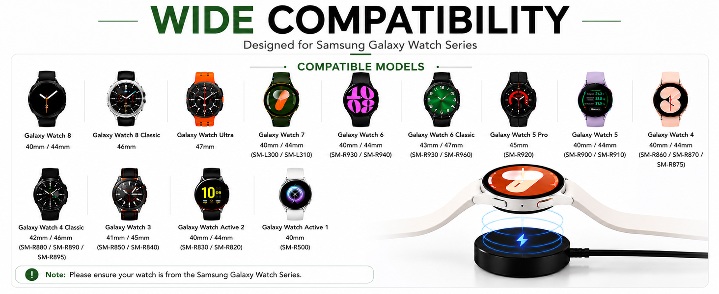 samsung watch charger