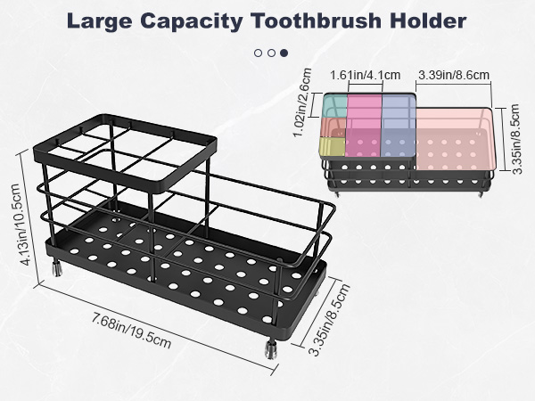 Toothbrush Holders for Bathroom