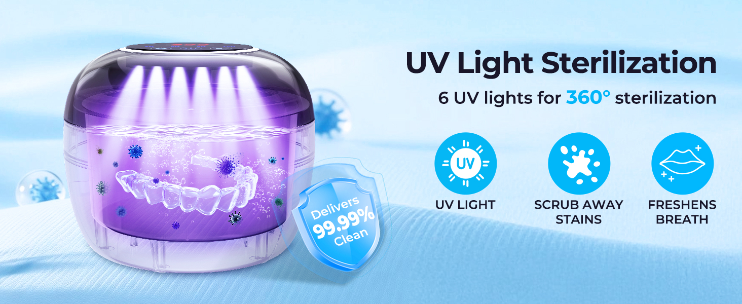 ultrasonic denture cleaner