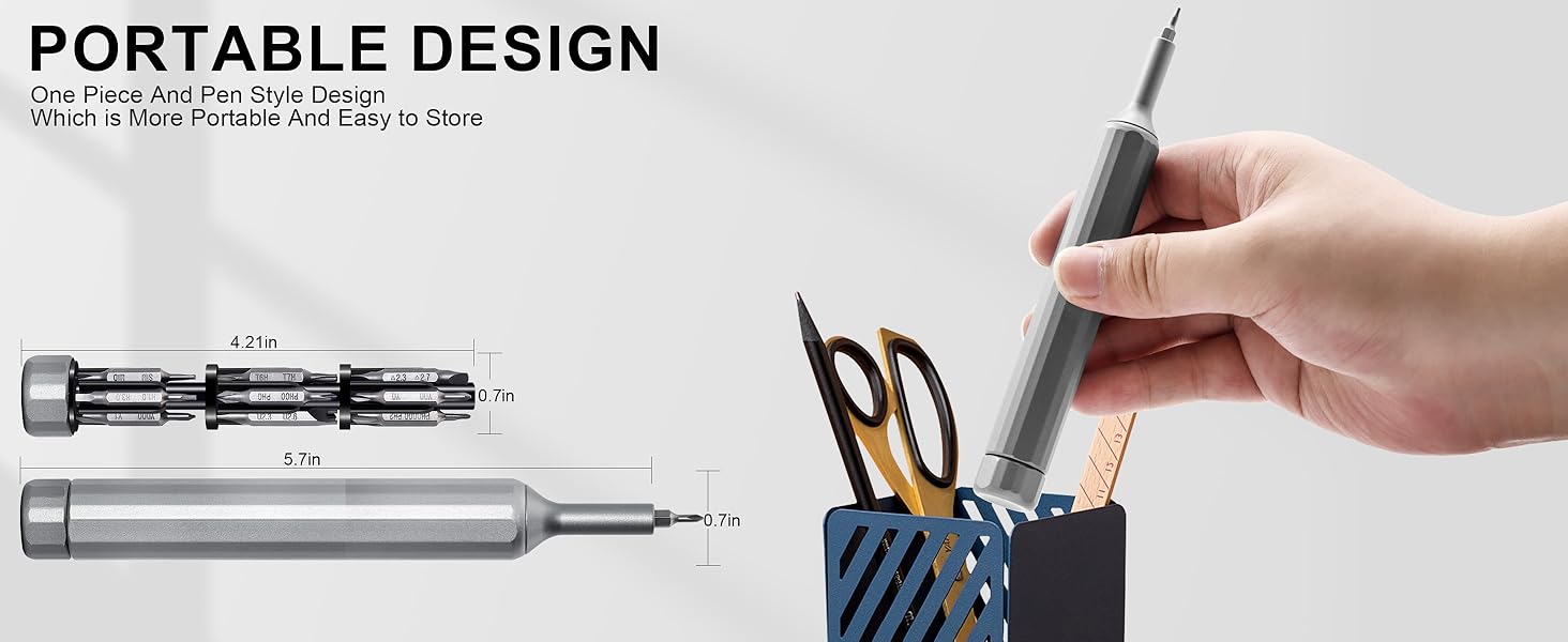 Portable Multi-Purpose Screwdriver