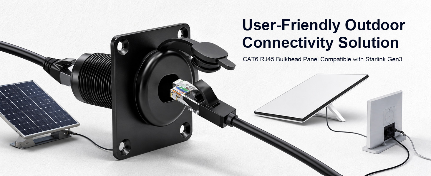 rj45 pass through connector