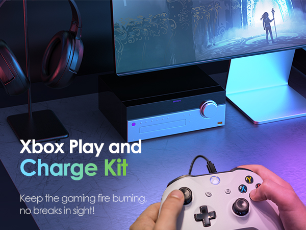 xbox play and charge kit