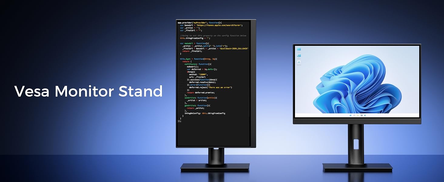 Monitor Stand for Monitor Weight 7.7-11lb, 24-27?
