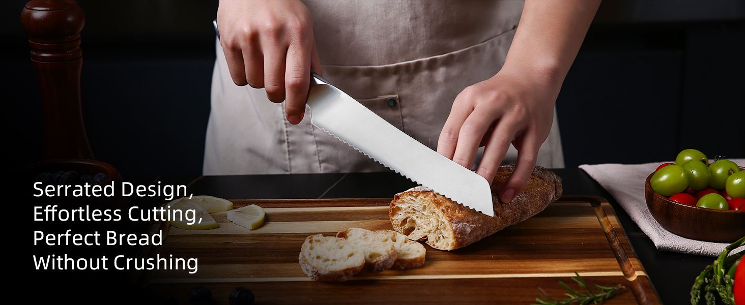 5 Pieces Kitchen Knife Set 