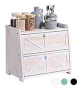 Vintage Double Layer Bread Box