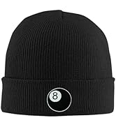 mutakin Dog Embroidery Beanie Hat Unisex Knit Cuffed Cap Women Men Gift