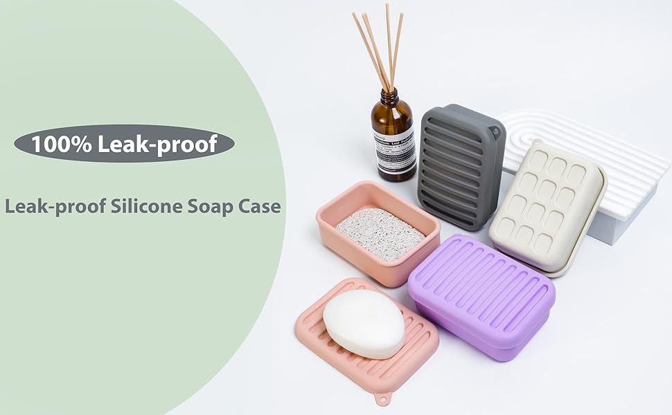 Leak Proof Travel Soap Case