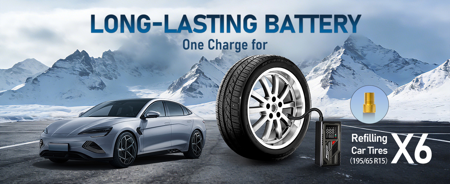 car tire air pump portable