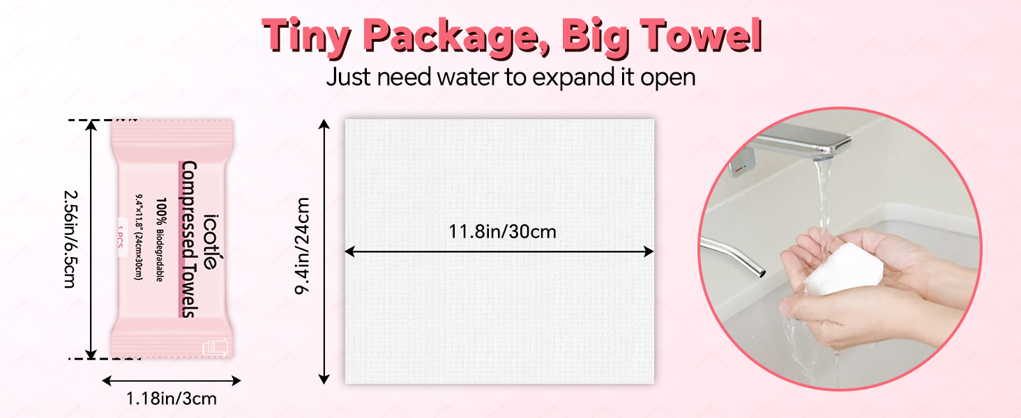 Tiny Package, Big Towel
