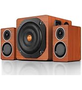 ZQMMSPK Computer Speakers with Subwoofer, 2.1 Gaming Speaker System for Desktop PC, 100W RMS, 6.5...
