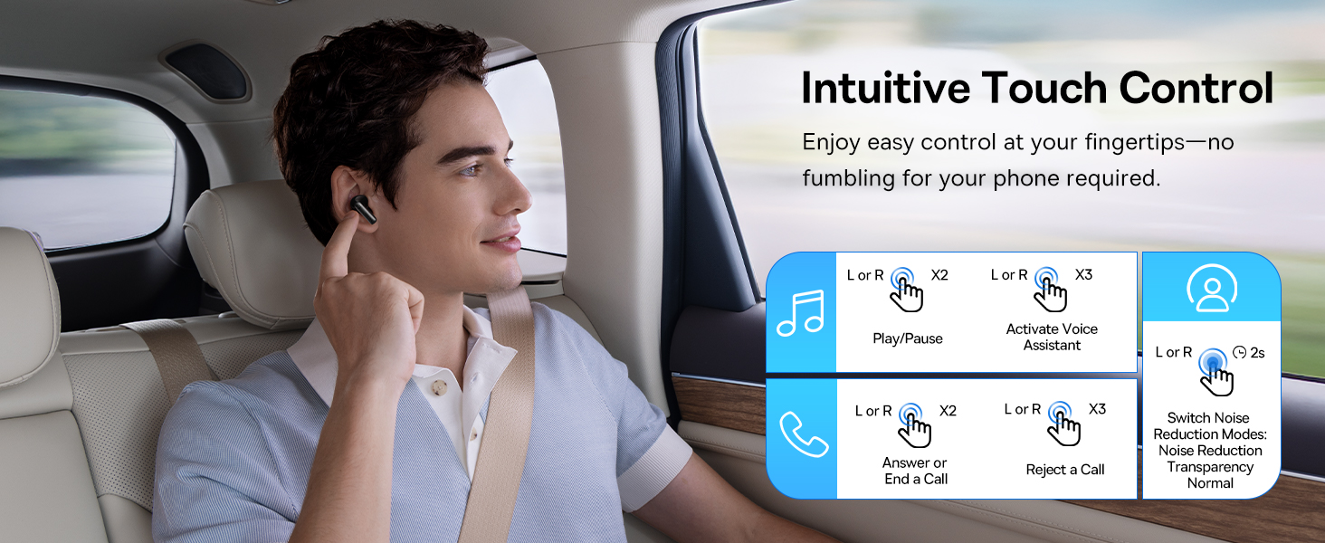 noise cancelling earbuds headphones ear buds bluetooth wireless earbuds audifonos auriculares iphone