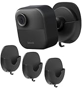 SIBADA Blink Camera Wall Mount Holder 3 Pack, No Drill No Screws Bracket for Blink Mini/Mini 2/Bl...