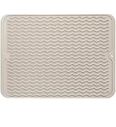 MicoYang Silicone Dish Drying Mat for Multiple Usage,Easy clean,Eco-friendly,Heat-resistant Silic...