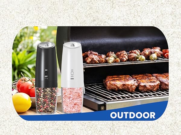 Electric Peppe&amp;Salt Grinder Set
