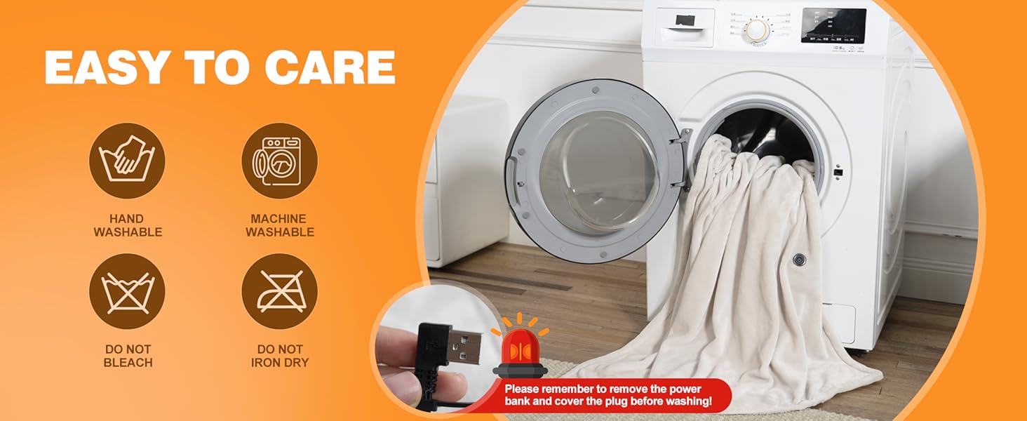 electric blanket cordless