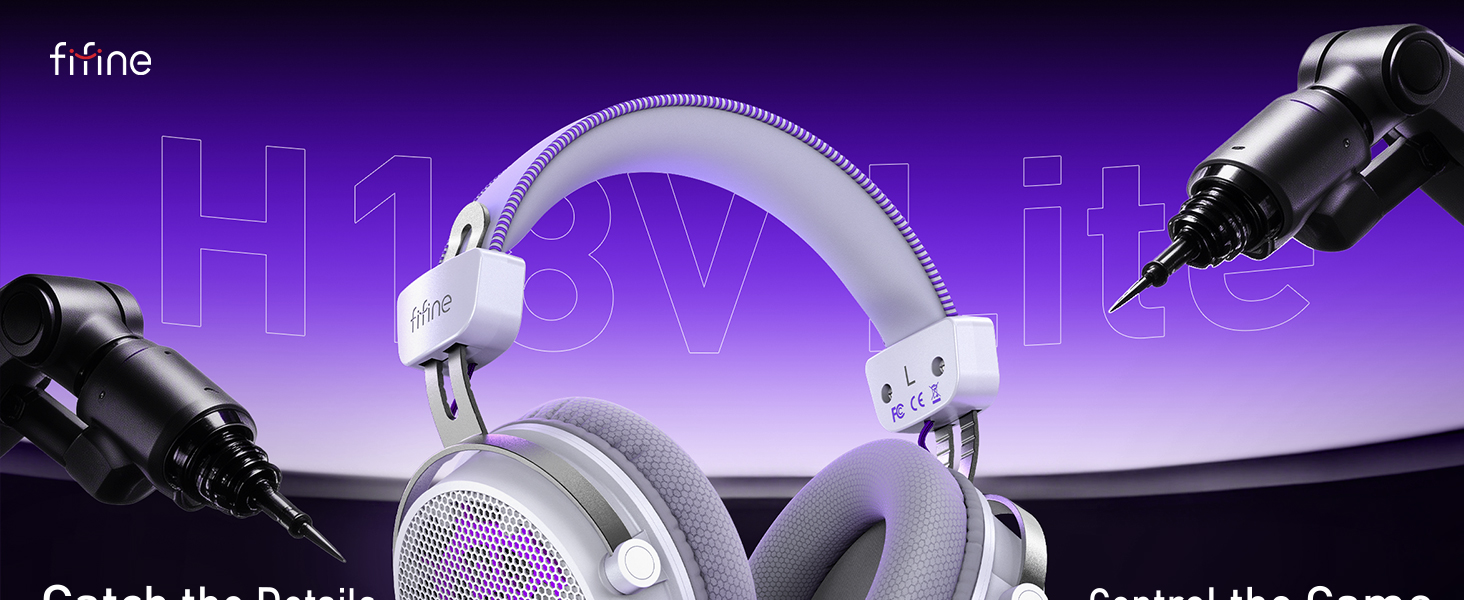 FIFINE AMPLIGAME H18V Lite WP WIRED OPEN BACK GAMING HEADSET