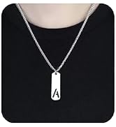 MTINEAPS Initial Necklace ?????????? ?????? ?????? Teens Boyfriend ???????????????? ?????????? fo...