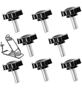 8 Pcs Pedal Fixed Screws Compatible with Lo-gitech G923 G27 G920 G29 G25, Steering Wheel Pedal Br...