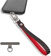 Carbon Fiber Phone Wrist Strap,Phone Chain Wristlet,Anti Theft Strap,Universal Mobile Device Chai...