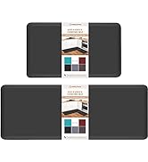 HappyTrends Kitchen Mat [2PCS] Cushioned Comfort Anti-Fatigue Floor Mat, Waterproof Non-Slip Kitc...