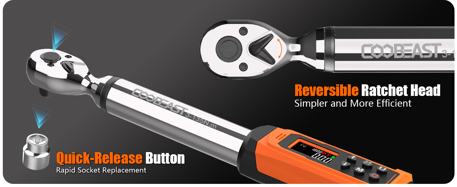 Digital Torque Wrench 135Nm