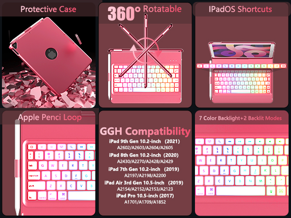 ipad 9th generation case with keyboard