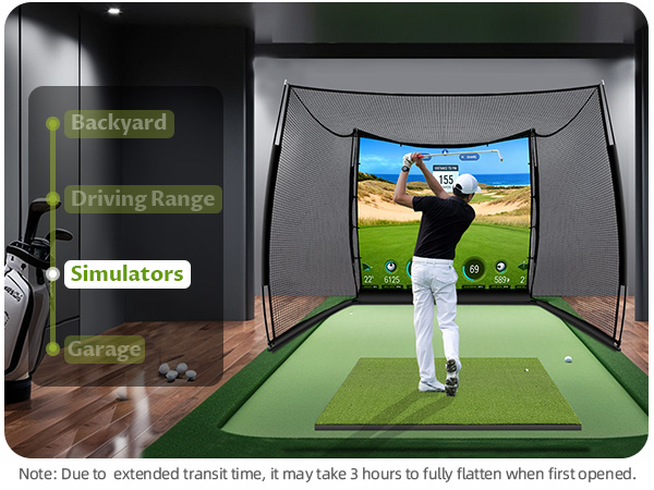 5&amp;#39; x 4&amp;#39; commercial golf practice driving range mats with golf simulators