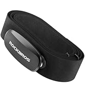 ROCKBROS HRM812 Heart Rate Monitor Chest Strap - ANT + Bluetooth IP67 Waterproof, 800H Battery Li...